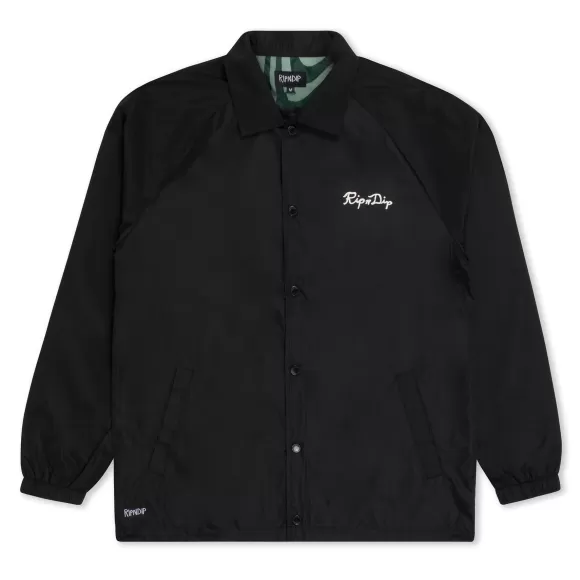 Ripndip Jackets | Nermali Coaches Jacket Black