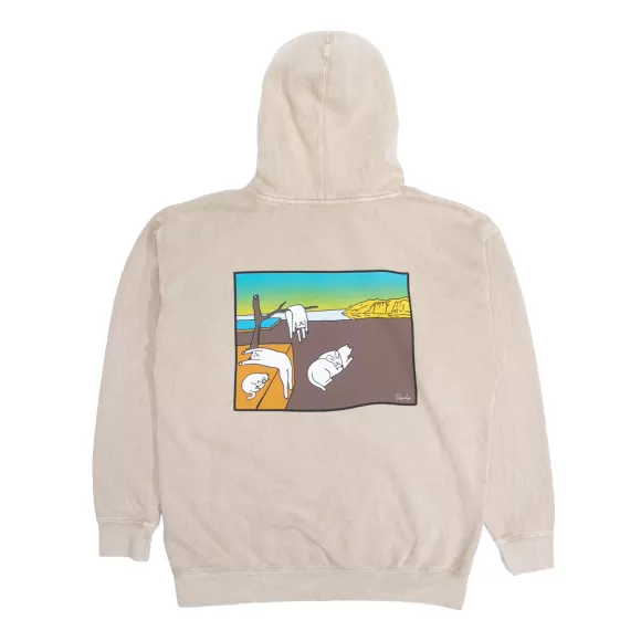 Ripndip Hoodies / Crewnecks | Nermali Hoodie Beige Mineral Wash