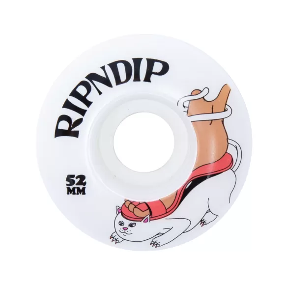 Ripndip Wheels | Nermboutins Skate Wheels White