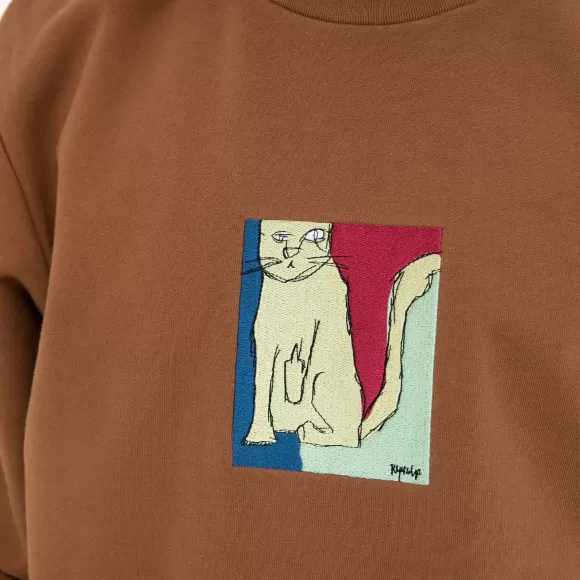 Ripndip Knits / Sweaters | Nermhol Crewneck Brown