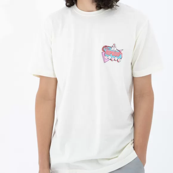 Ripndip Shorts Sleeve Tees | Nerms Diner Tee Natural