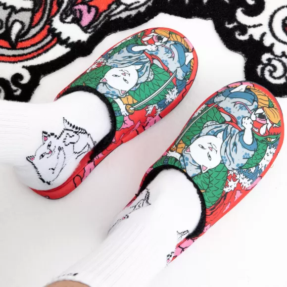 Ripndip Slippers | Nermurari Warrior House Slippers