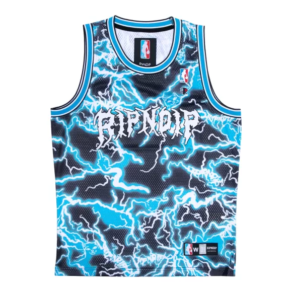 Ripndip Jerseys | Nikola Basketball Jersey Black/Blue