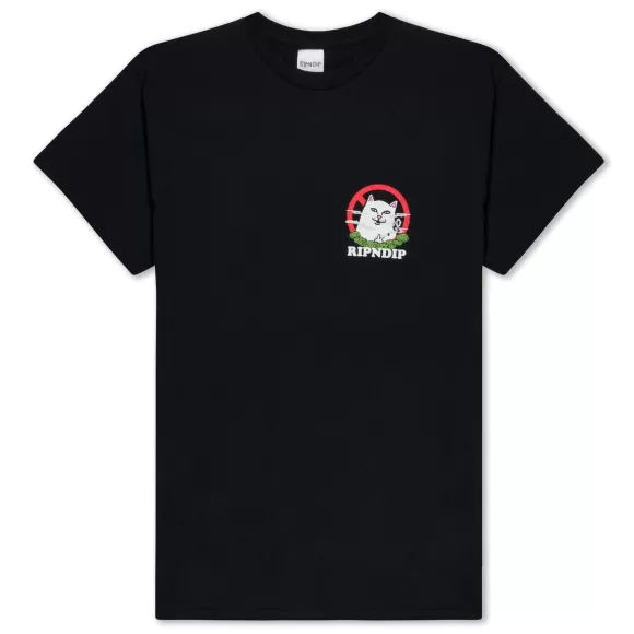 Ripndip Shorts Sleeve Tees | No Smoking Tee Black