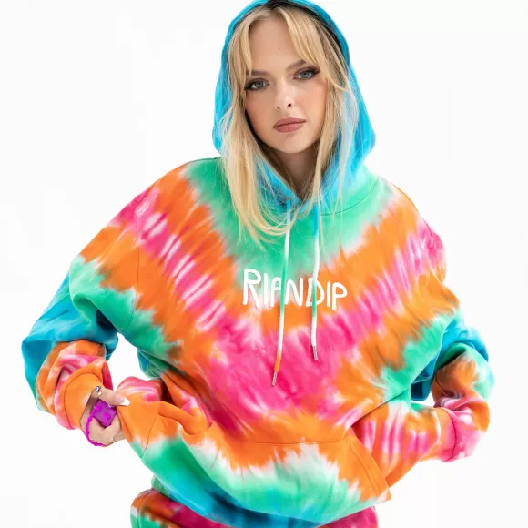 Ripndip Hoodies / Crewnecks | Og Prisma Hoodie Rainbow X Dye