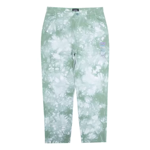 Ripndip Pants | Og Prisma Twill Pants Pine Tie Dye