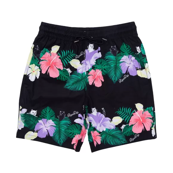 Ripndip Shorts | Pablo Swim Shorts Black