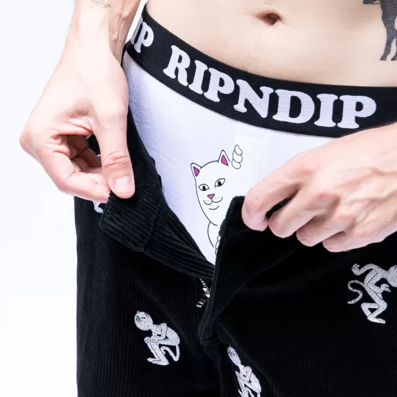 Ripndip Boxers | Peek A Nermal Boxers White