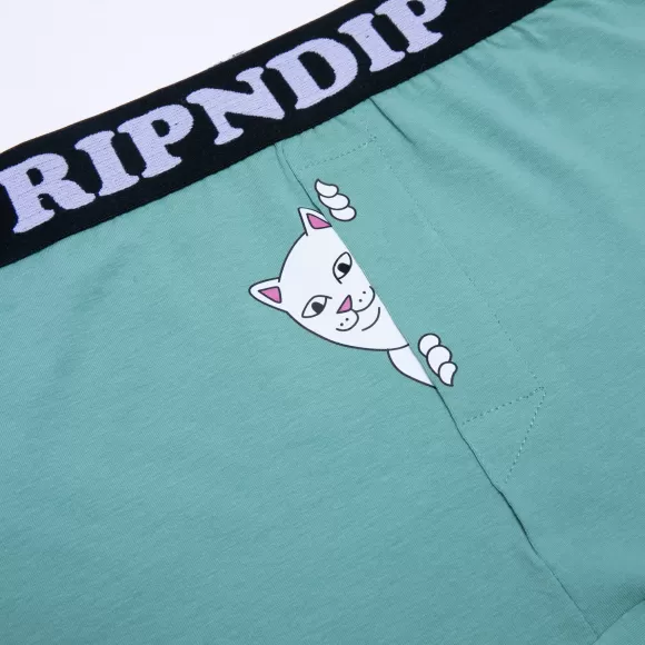 Ripndip Womens | Peek A Nermal Boxers Pine