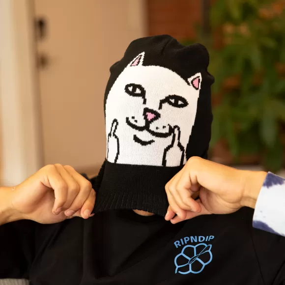 Ripndip Beanies | Peeking Nermal Beanie Black