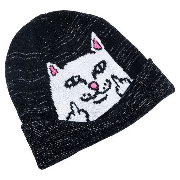 Ripndip Beanies | Peeking Nermal Beanie 3M Reflective Black