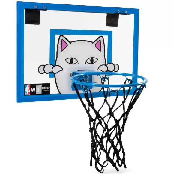 Ripndip Home Goods | Peeking Nermal Hanging Basketball Set Blue