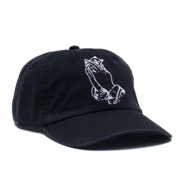 Ripndip Dad Hats | Praying Hands Dad Hat Black