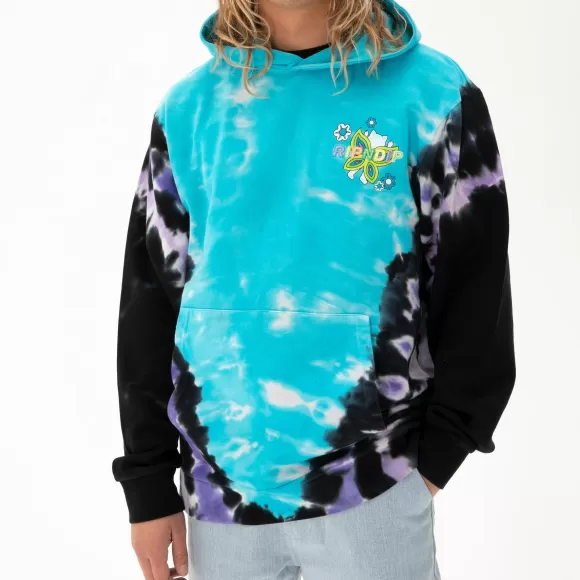 Ripndip Hoodies / Crewnecks | Promised Land Hoodie Purple/Blue V Dye