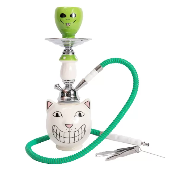 Ripndip Home Goods | Psychedelic Garden Hookah Set White