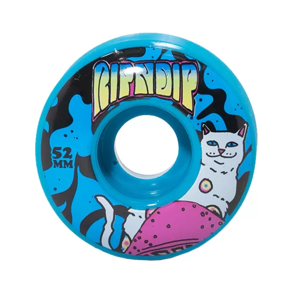 Ripndip Wheels | Psychedelic Skate Wheels Blue