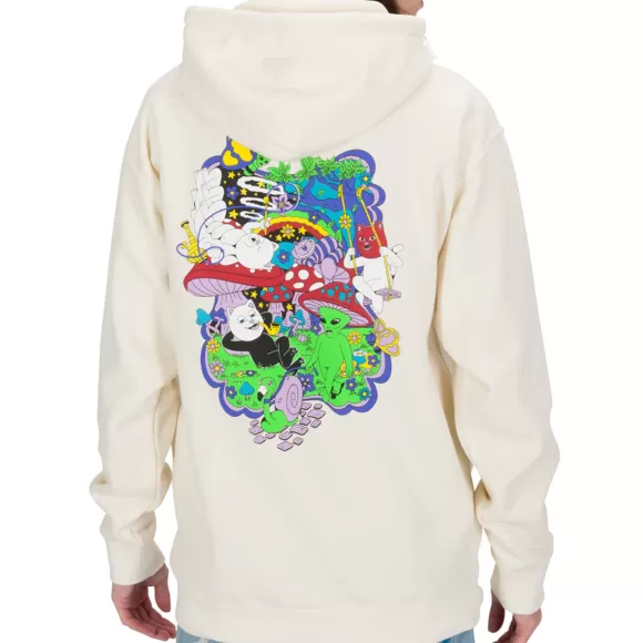 Ripndip Hoodies / Crewnecks | Rabbit Hole Hoodie Bone