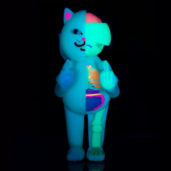 Ripndip Anatomy Collection | Radioactive Nerm Vinyl Figure