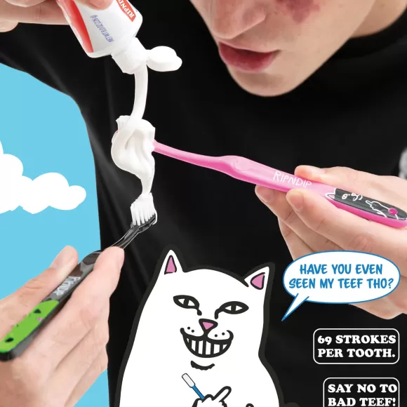 Ripndip Home Goods | Characters Toothbrush 3 Pack Multi