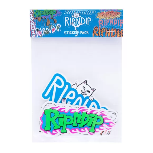 Ripndip Sticker Packs | Logo Sticker Pack Multi