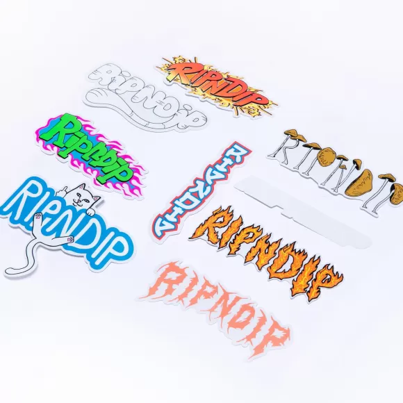 Ripndip Sticker Packs | Logo Sticker Pack Multi