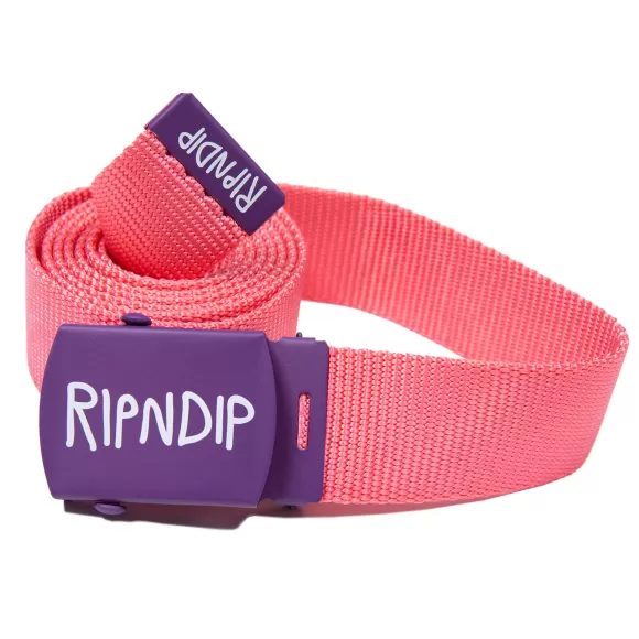 Ripndip Miscellaneous | Web Belt Watermelon