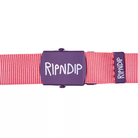 Ripndip Miscellaneous | Web Belt Watermelon