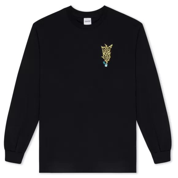 Ripndip Long Sleeve Tees | Ripnlit Long Sleeve Black