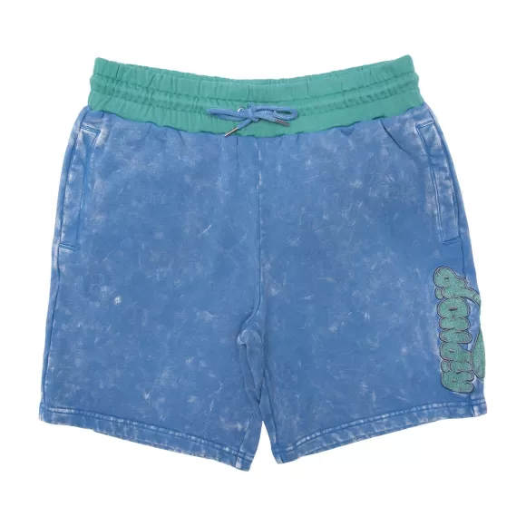 Ripndip Shorts | Ripntail Sweatshorts Blue Mineral Wash