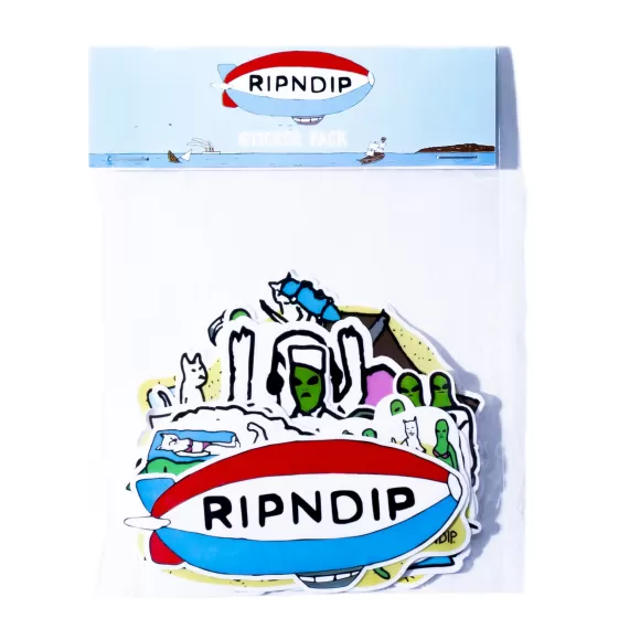 Ripndip Miscellaneous | Roswell Beach Sticker Pack Multi