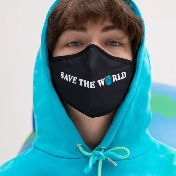 Ripndip Face Masks | Save The World Mask Black