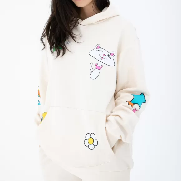 Ripndip Hoodies / Crewnecks | Shroom Mania Hoodie Bone