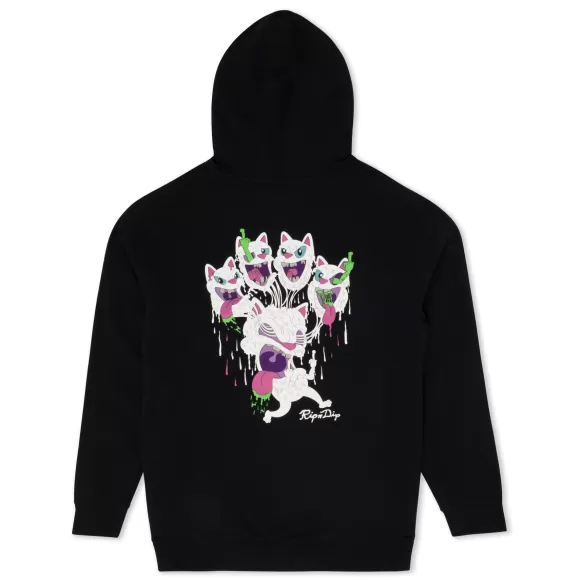 Ripndip Hoodies / Crewnecks | Slimy Boys Hoodie Black