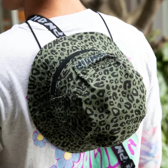 Ripndip Buckets | Spotted Cotton Twill Bucket Hat Olive