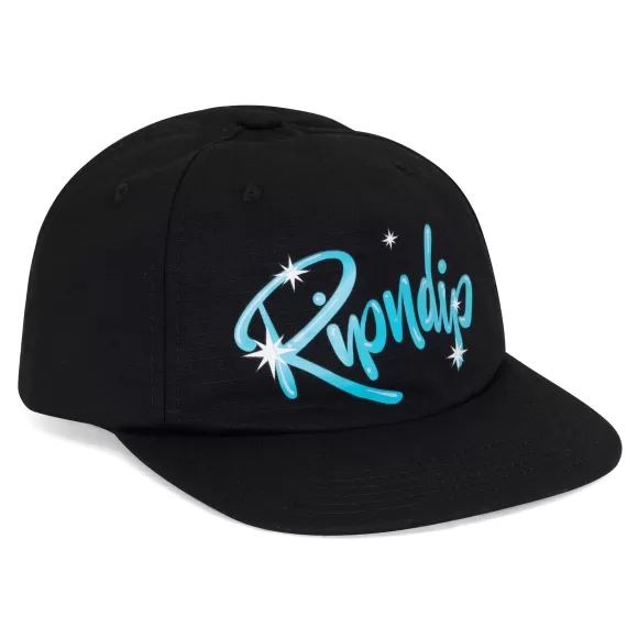 Ripndip 6 Panels | Sprinkles 6 Panel Black