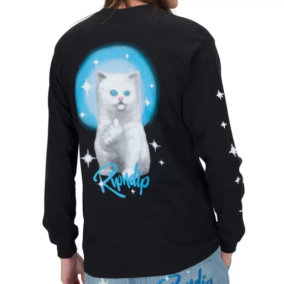 Ripndip Long Sleeve Tees | Sprinkles Long Sleeve Black