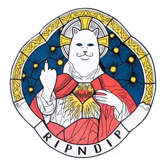 Ripndip Home Goods | Stained Glass Nermal Rug