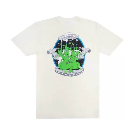 Ripndip Shorts Sleeve Tees | St Pocket Tee Natural