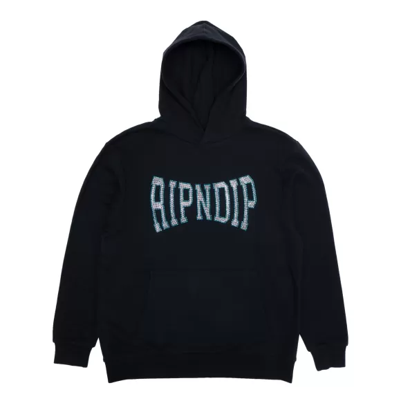 Ripndip Hoodies / Crewnecks | Summer Revenge Rhinestone Hoodie Black