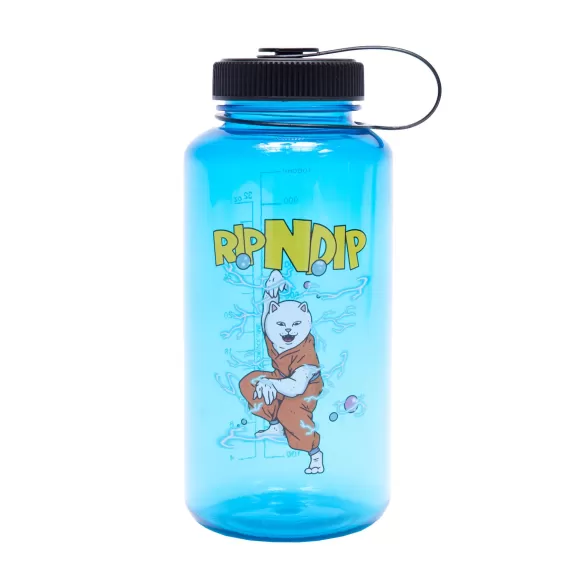 Ripndip Back 2 Skewl | Super Sainerm 32Oz Water Bottle Blue