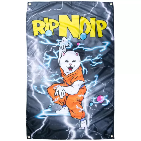 Ripndip Miscellaneous | Super Sanerm Wall Banner Black