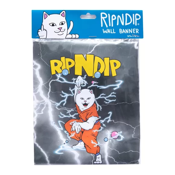 Ripndip Miscellaneous | Super Sanerm Wall Banner Black