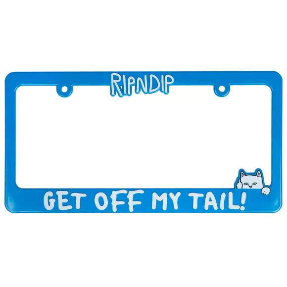 Ripndip Miscellaneous | Tailgater License Plate Frame Blue