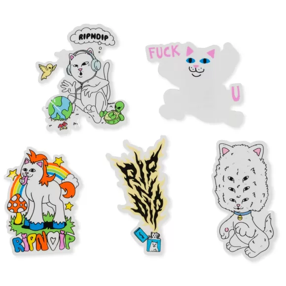 Ripndip Sticker Packs | Taste The Rainbow Sticker Pack Multi