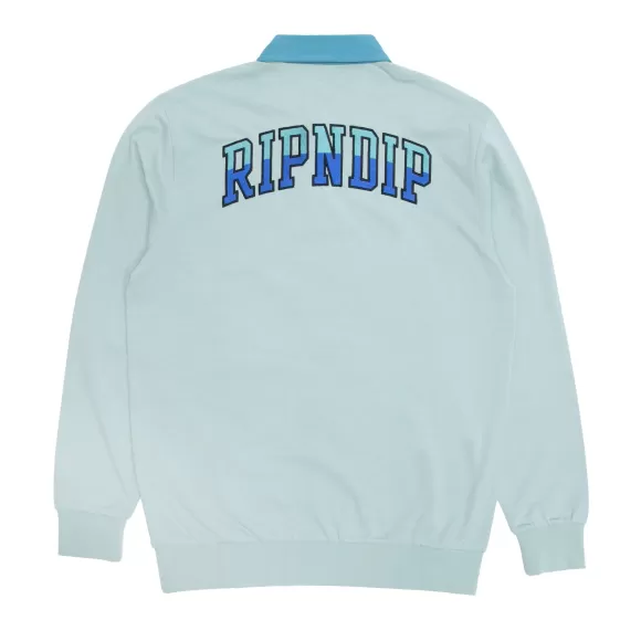 Ripndip Knits / Sweaters | Team Spirit Long Sleeve Rugby Sage