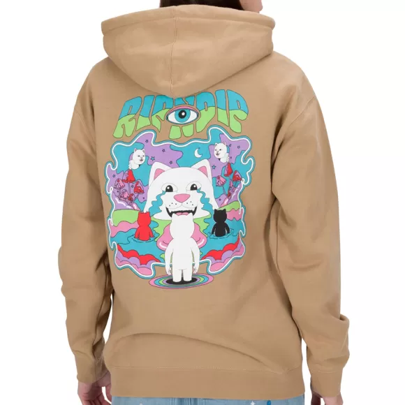 Ripndip Hoodies / Crewnecks | Tears To Heaven Hoodie Sandstone