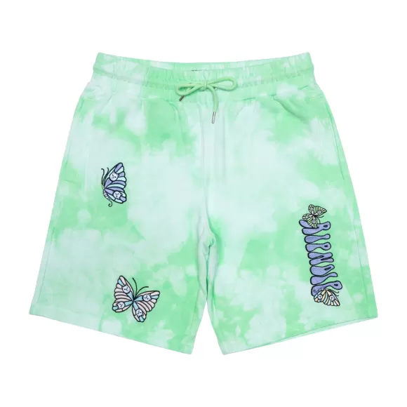 Ripndip Shorts | Think Factory Sweatshorts Mint Cloud Wash