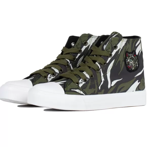 Ripndip Shoes | Tiger Nerm High-Top Shoes Tiger Camo