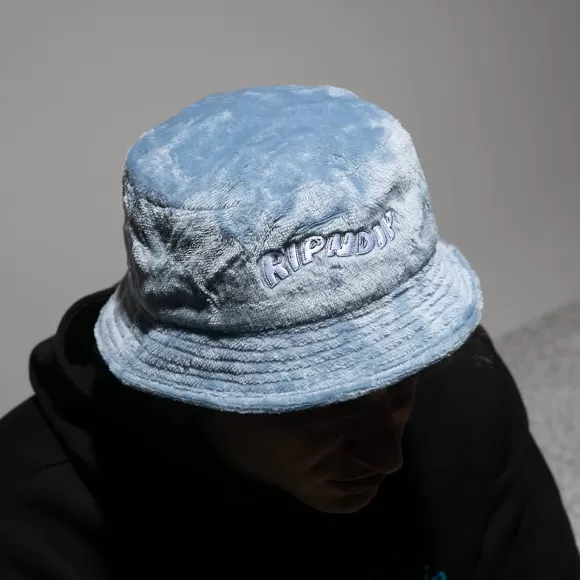 Ripndip Buckets | Wave Sherpa Bucket Hat Light Slate