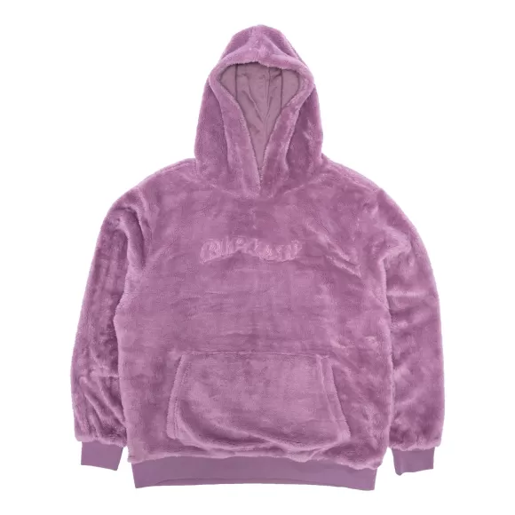 Ripndip Hoodies / Crewnecks | Waves Sherpa Hoodie Mauve